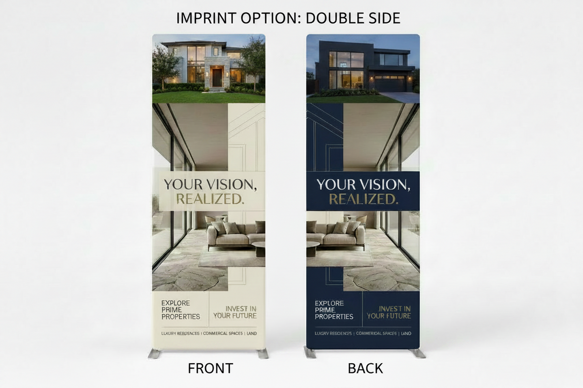3' Fabric Banner Stand