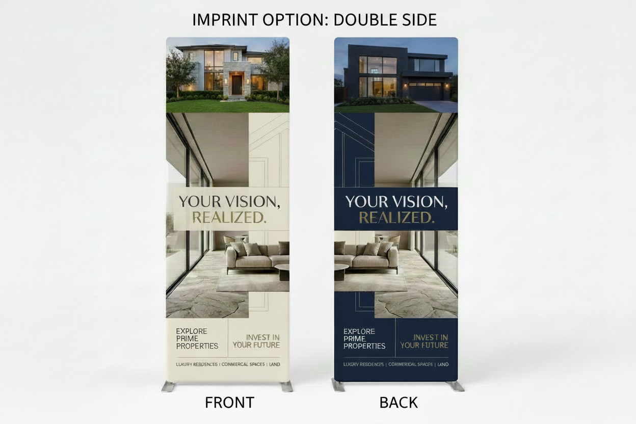 3' Fabric Banner Stand