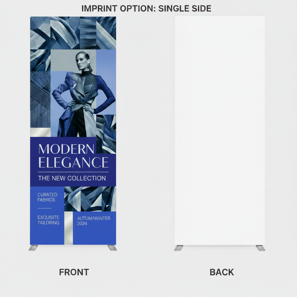 4' Fabric Banner Stand