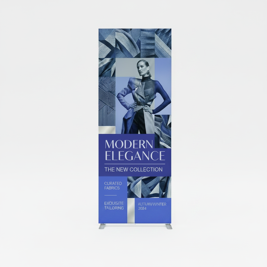 4' Fabric Banner Stand