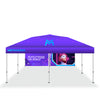 PREMIUM GIANT TENT 20x20 W/ FULL COLOR CANOPY AND BACK WALL