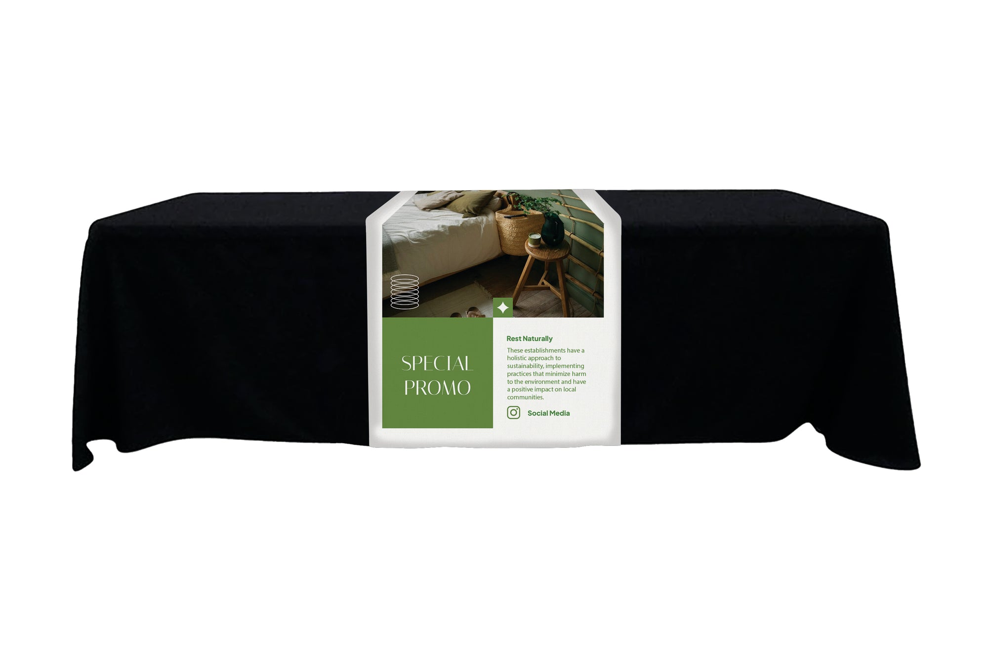 30”x88” RPET Table Runner