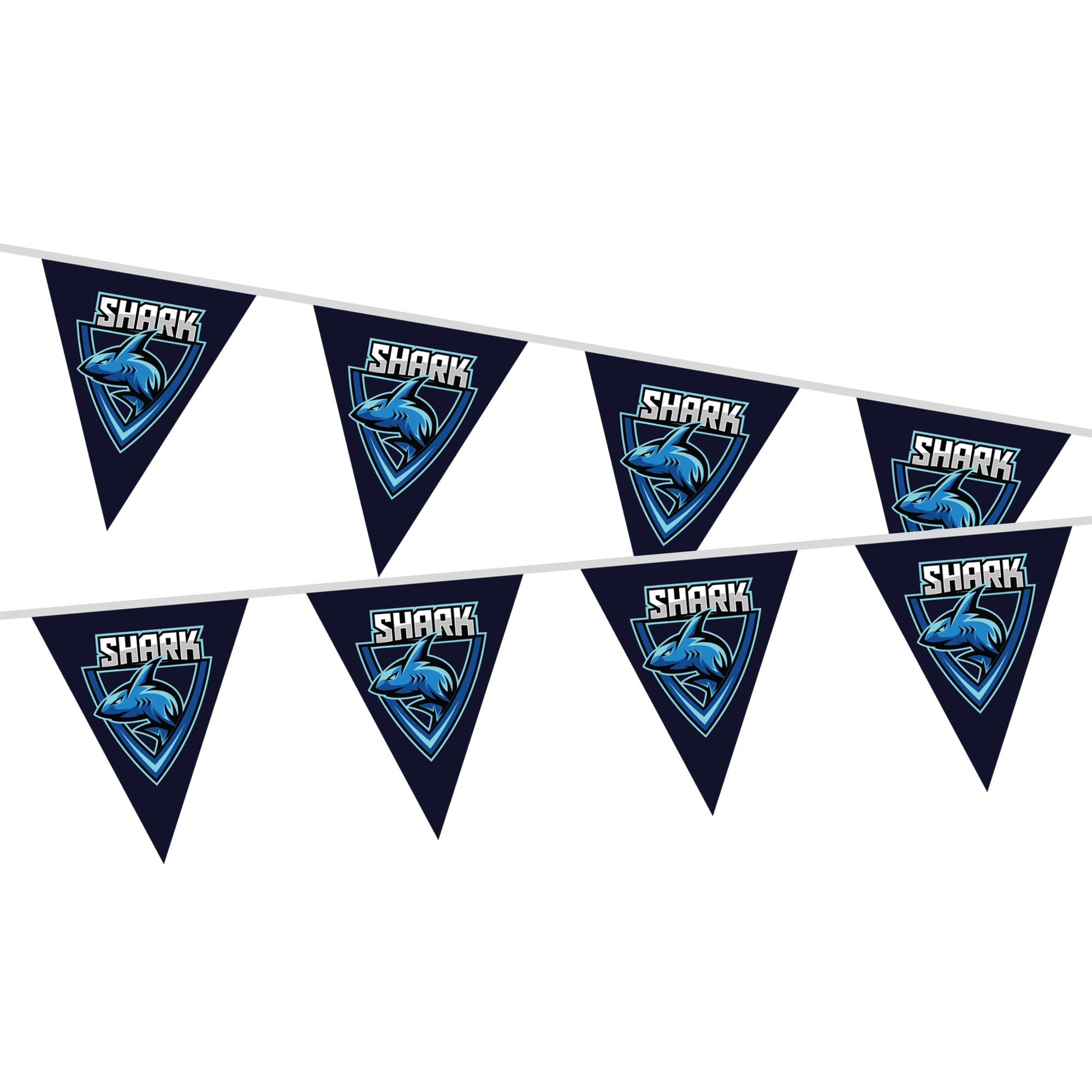 Triangle Pennant String Flags