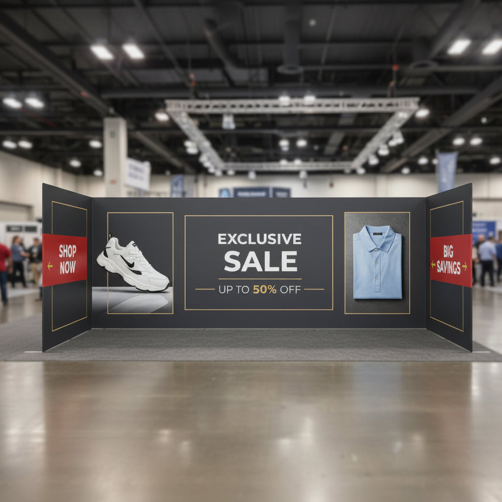 20' U-Shaped Display