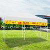 10x20 TENT VALANCE BANNER