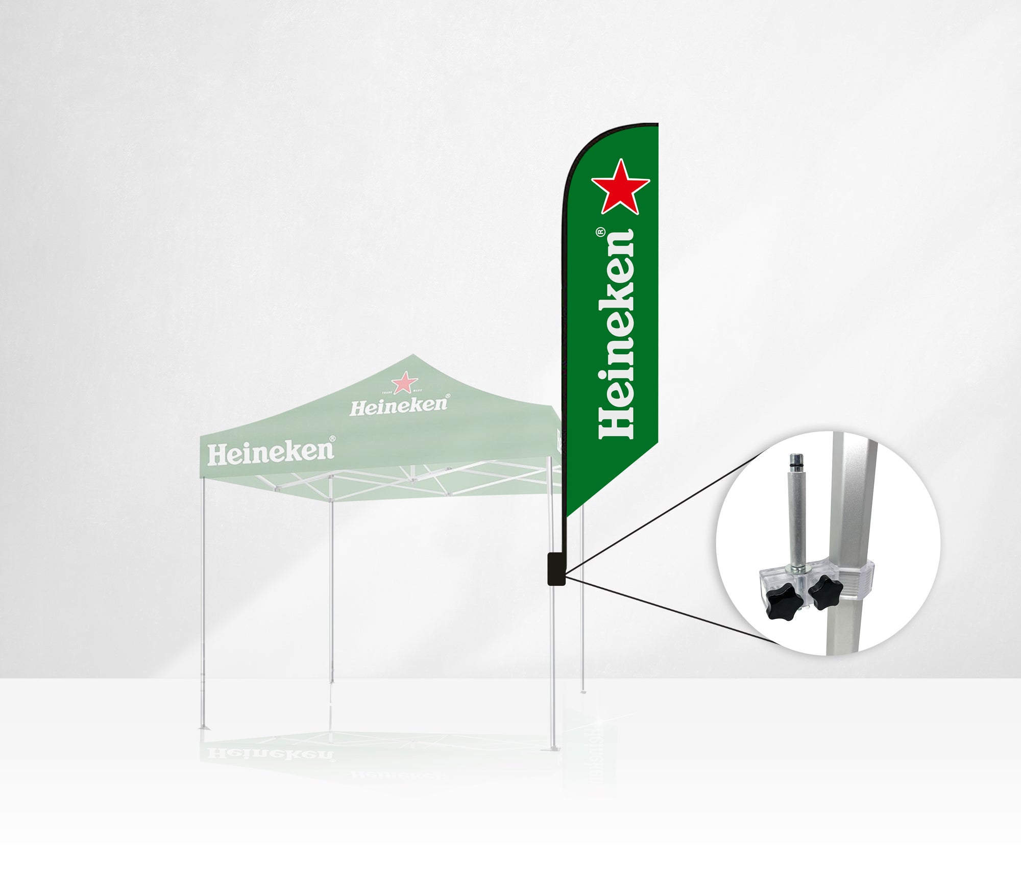 15’ XLarge Tent Flag Kit