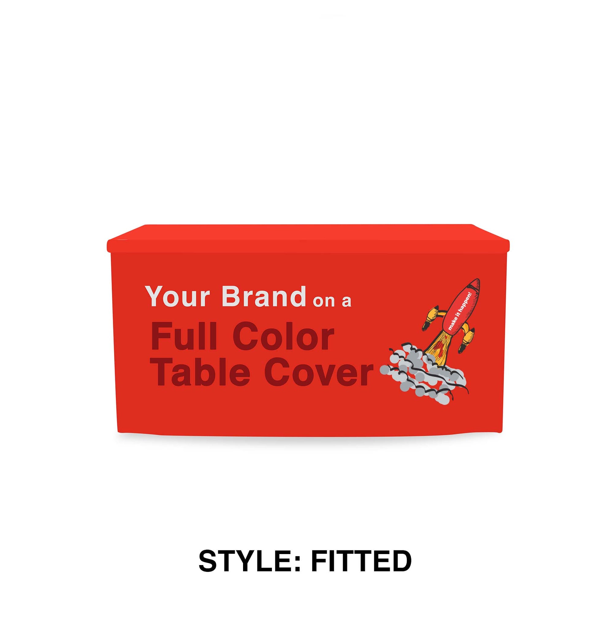 4’ Table Cover FITTED