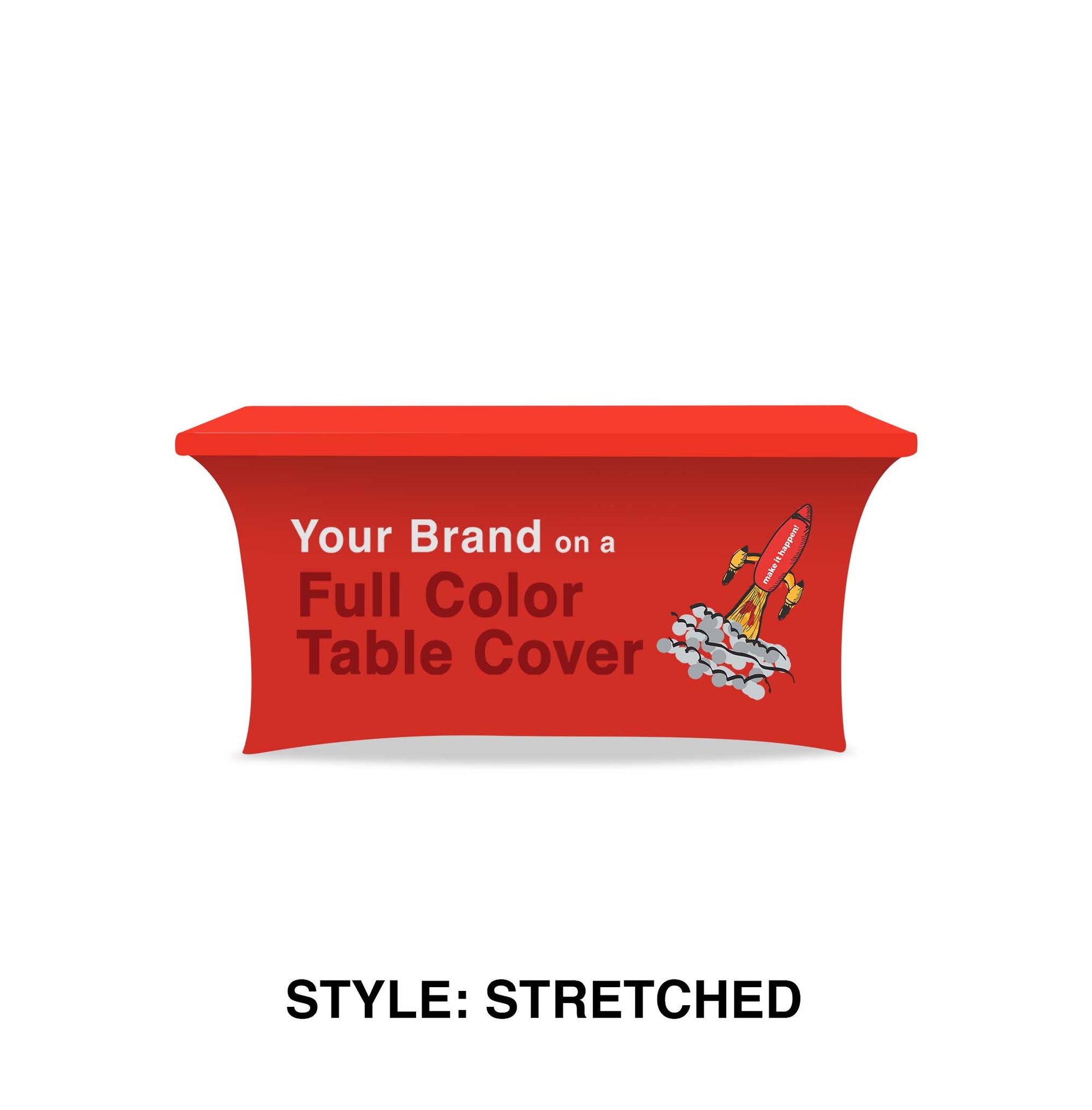 4’ Table Cover STRETCHED