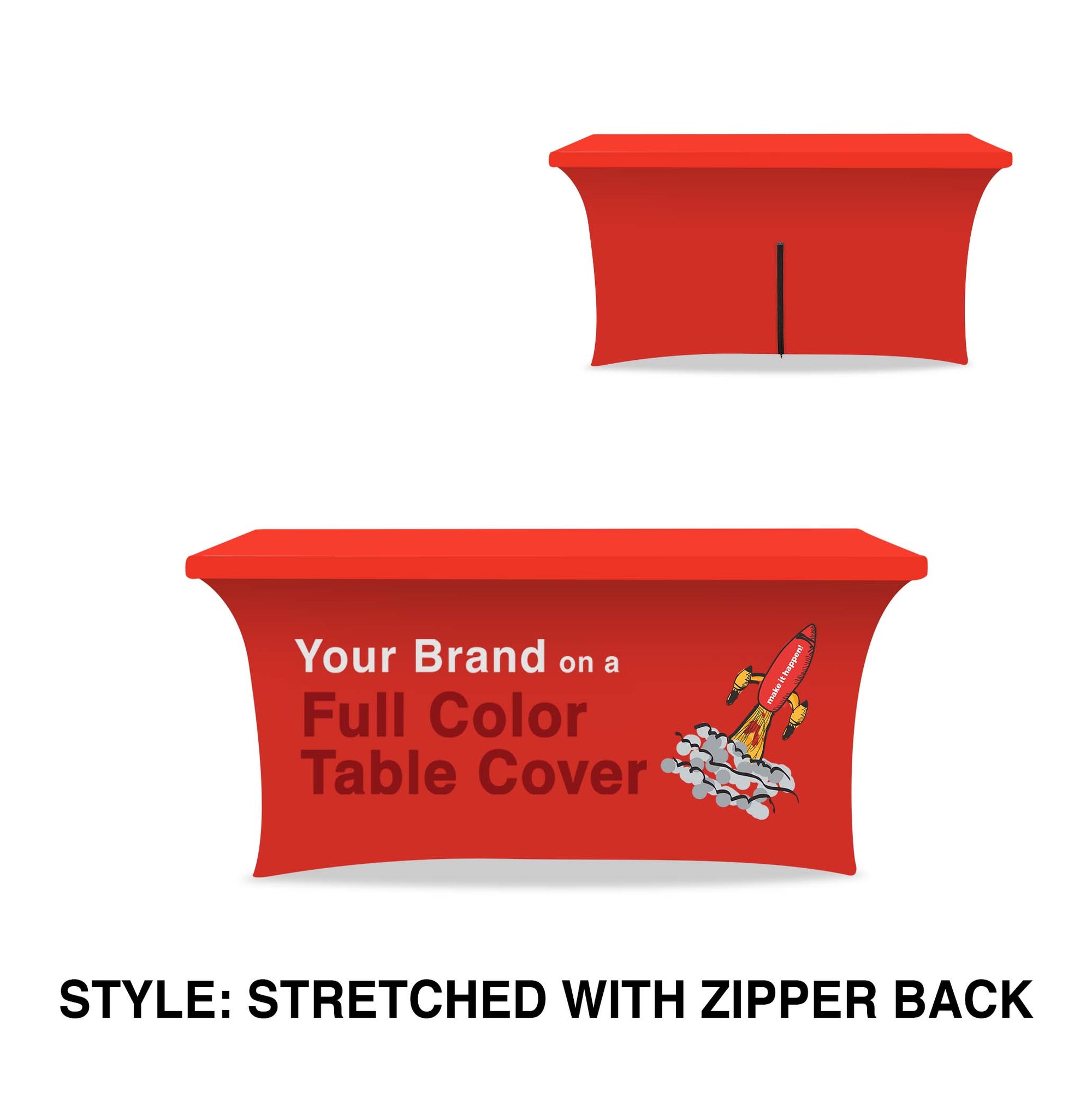 4’ Table Cover STRETCHED