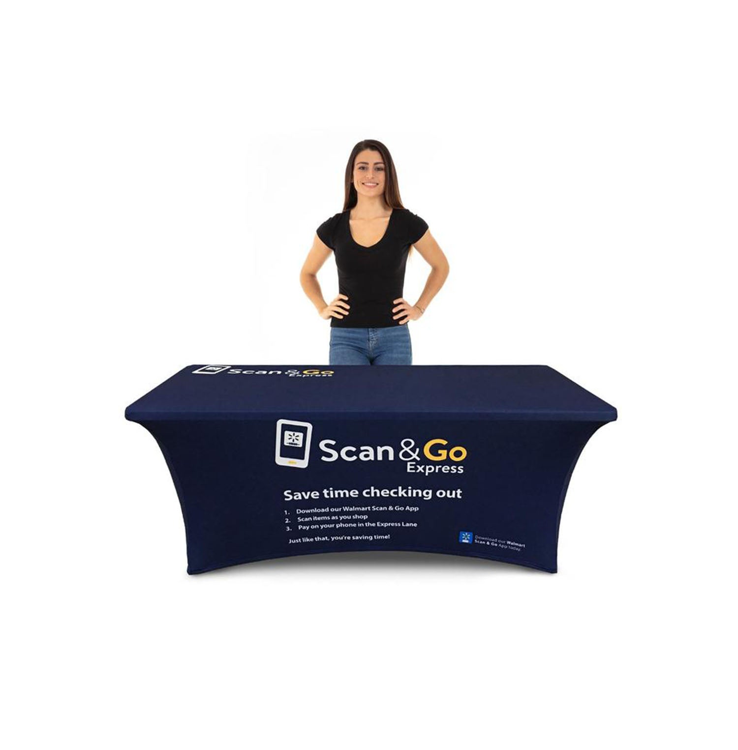 6’ Table Cover STRETCHED