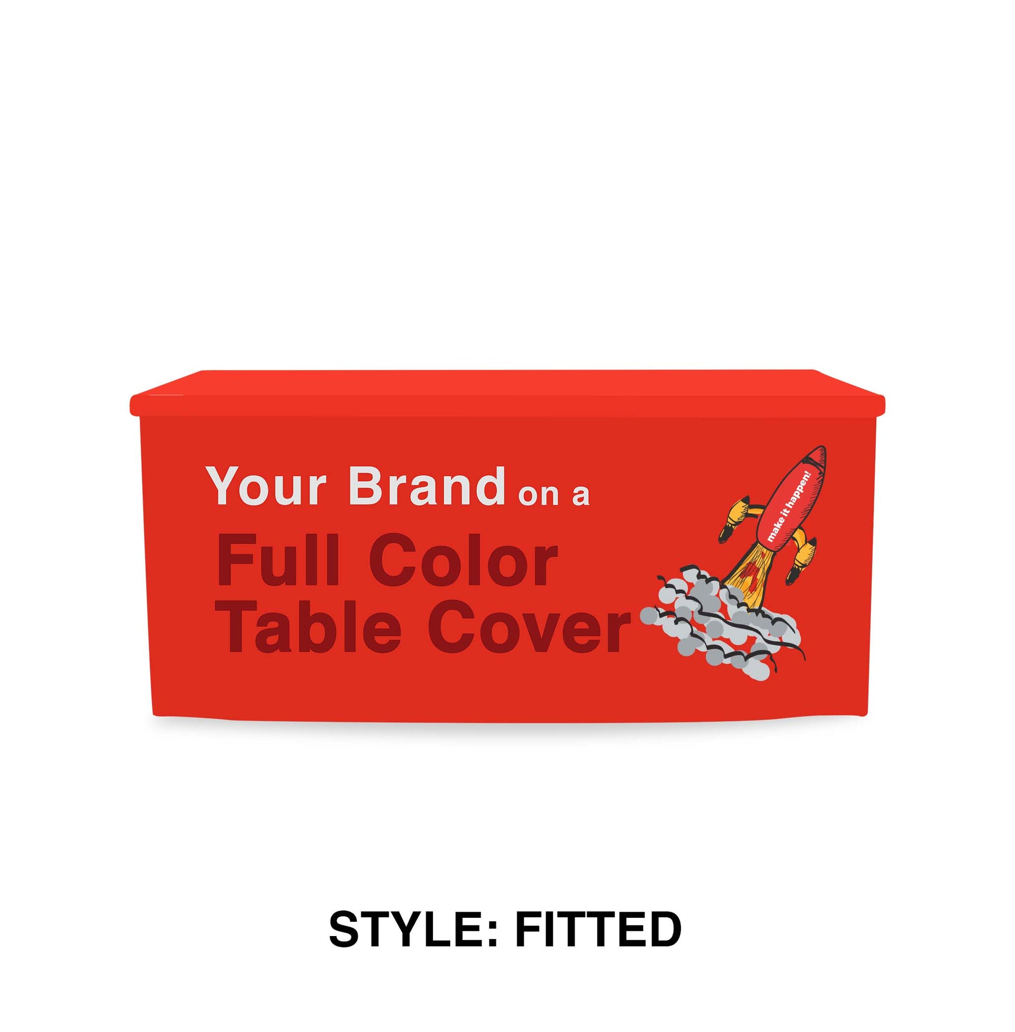 6’ Table Cover FITTED