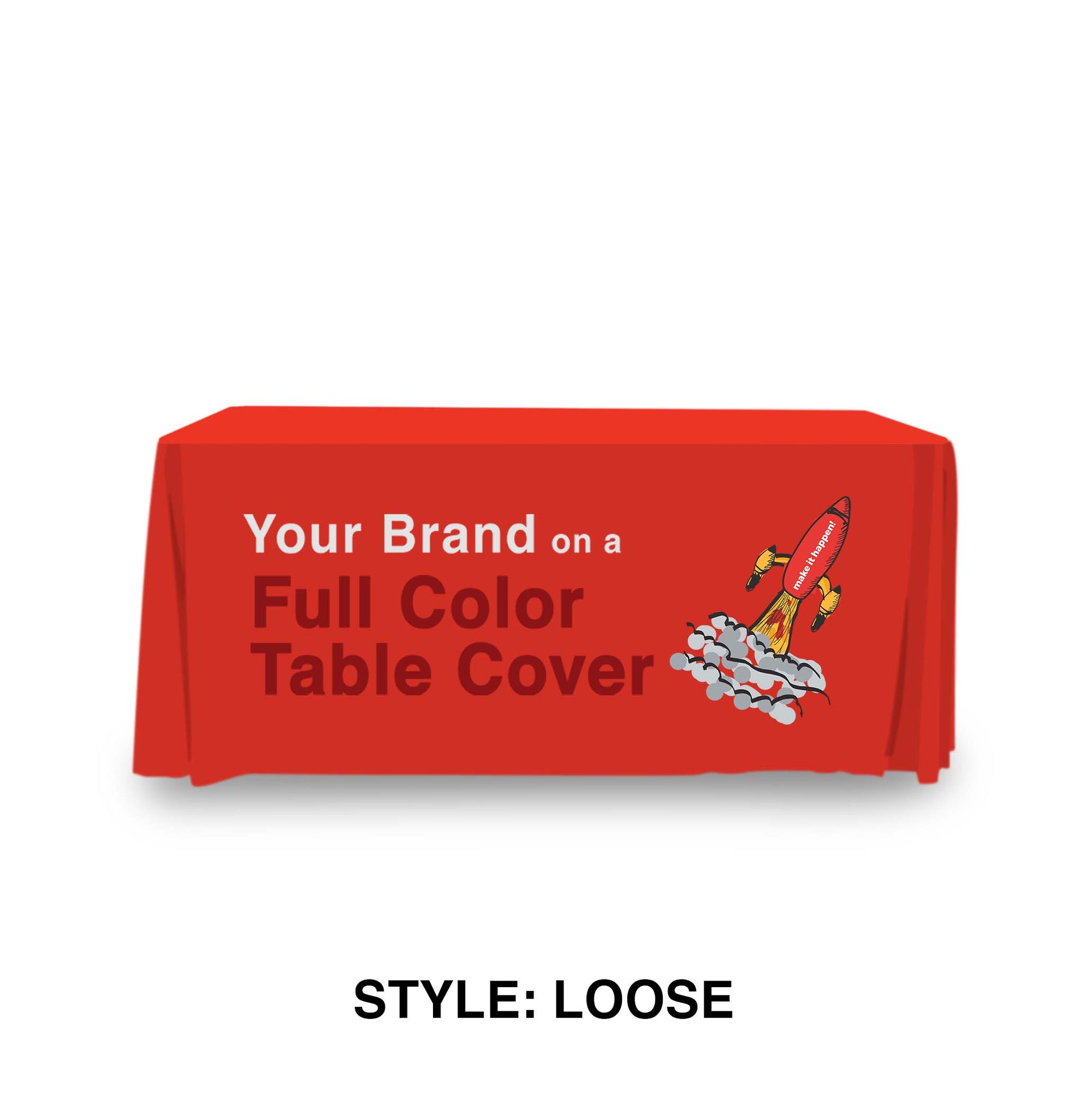 6’ Table Cover LOOSE