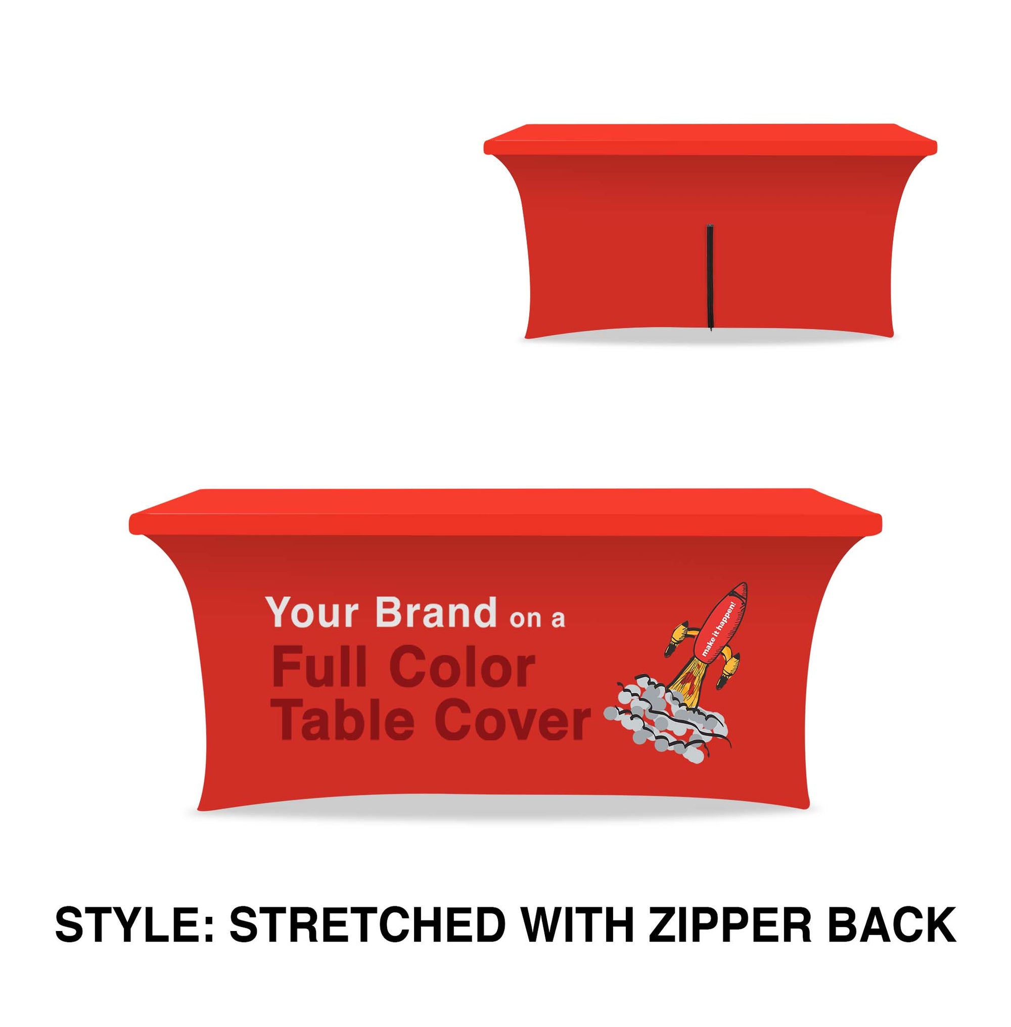 6’ Table Cover STRETCHED