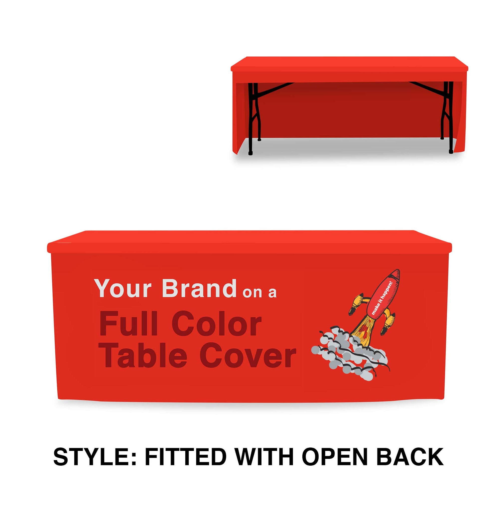 8’ Table Cover FITTED