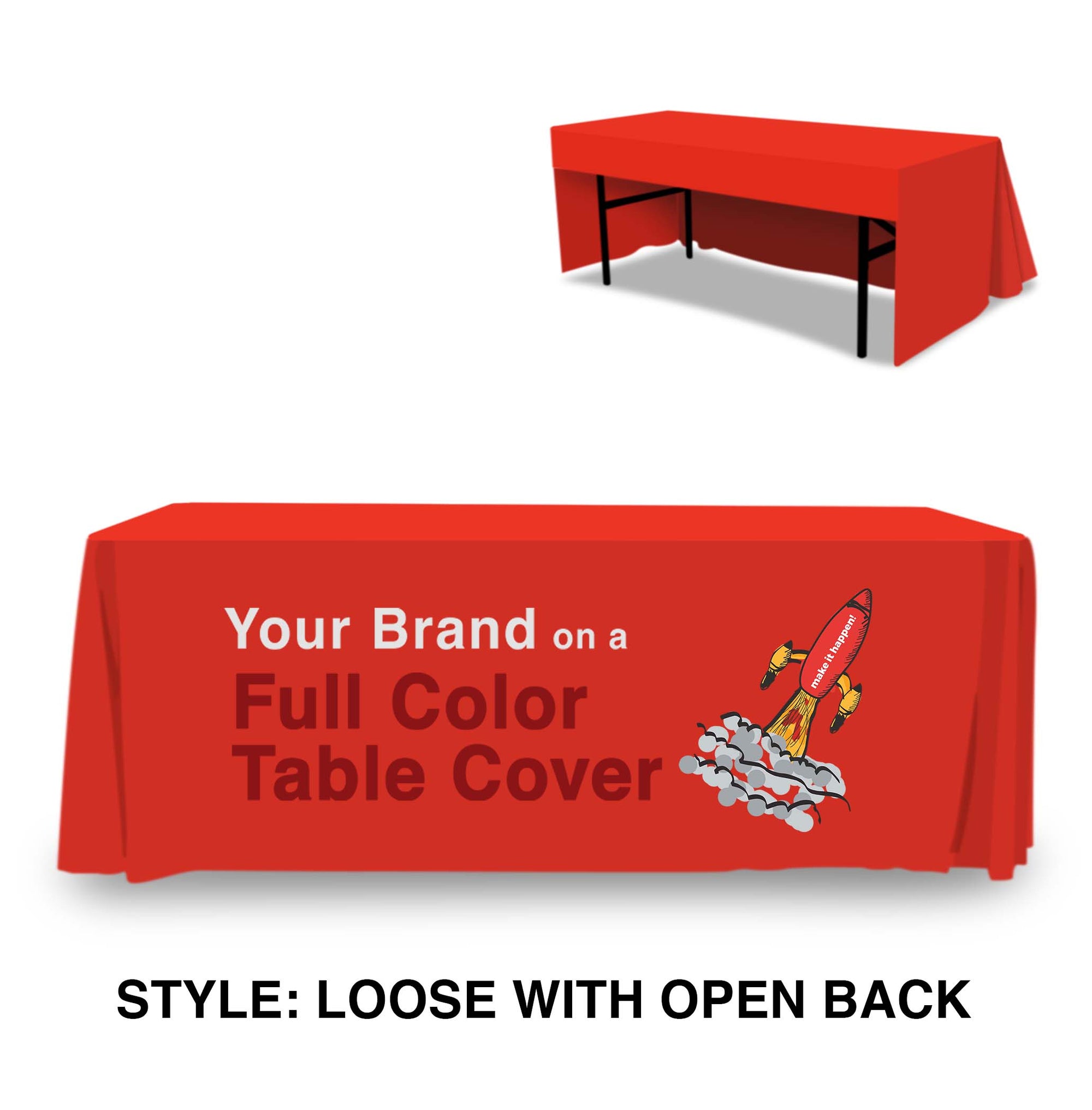 8’ Table Cover LOOSE