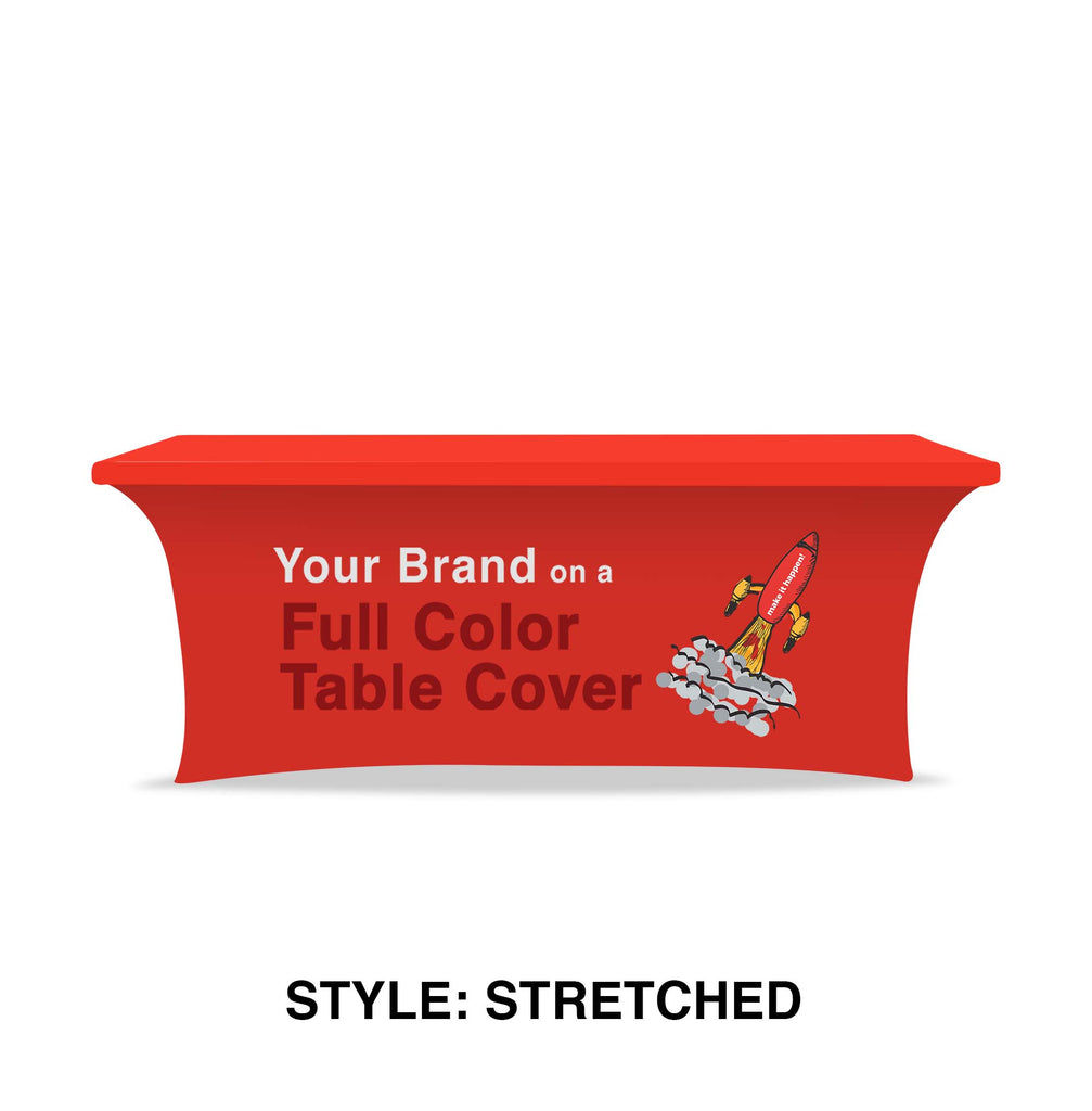 8’ Table Cover STRETCHED