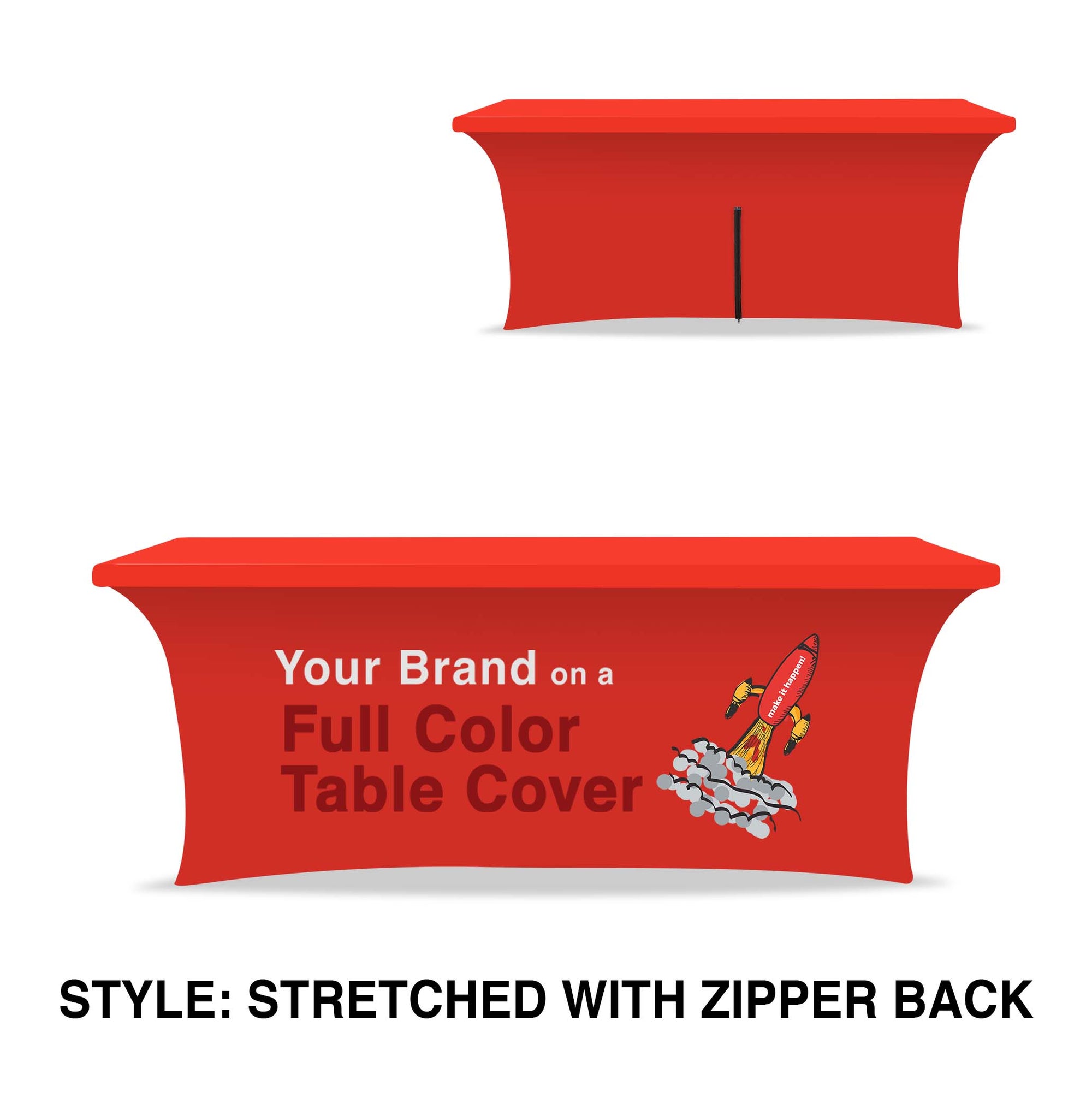 8’ Table Cover STRETCHED