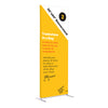 HassleFree™ 30"x80" Fabric Banner Stand w/ Double Sided Imprint
