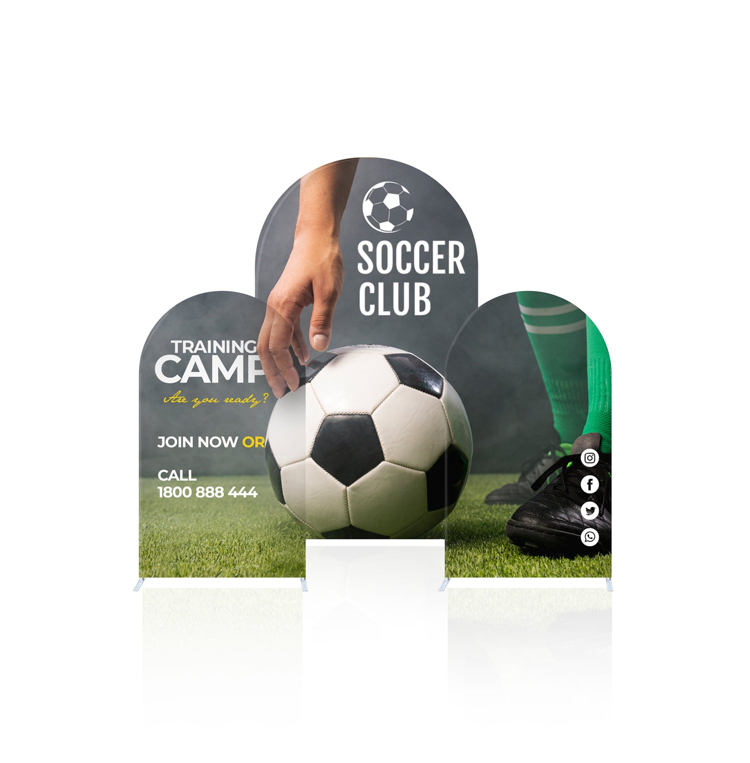 Modular Tension Fabric Display Kit 1