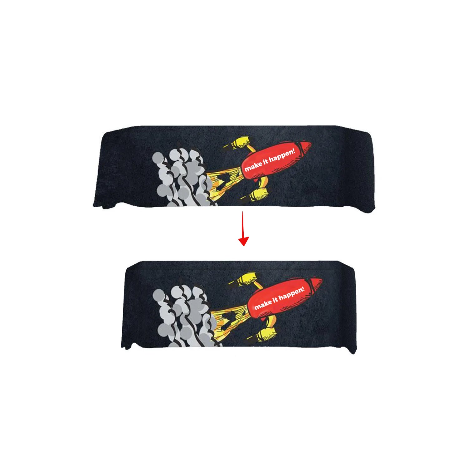 6' to 8' HassleFree™ Convertible Table Throw