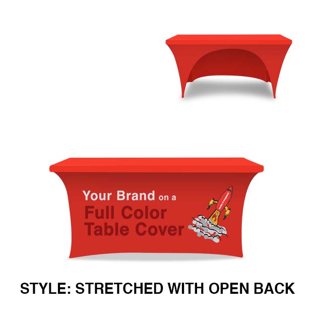 4’ Table Cover STRETCHED