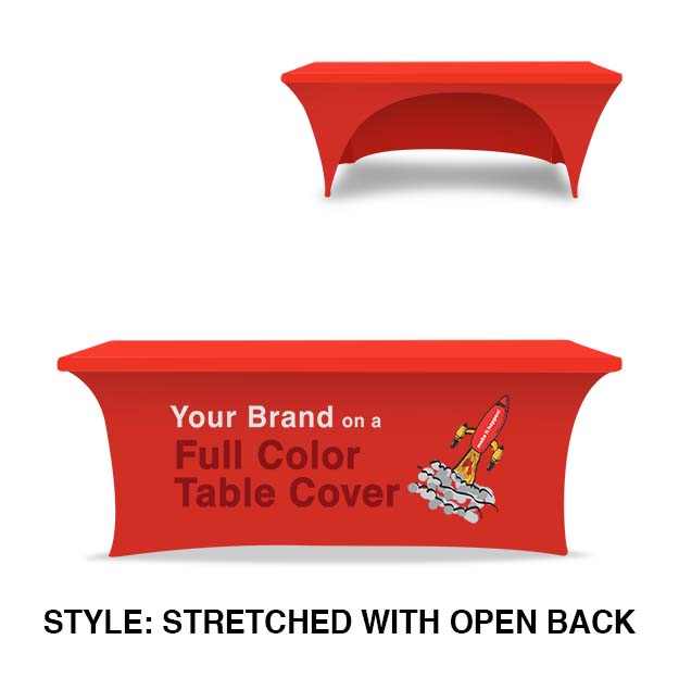8’ Table Cover STRETCHED