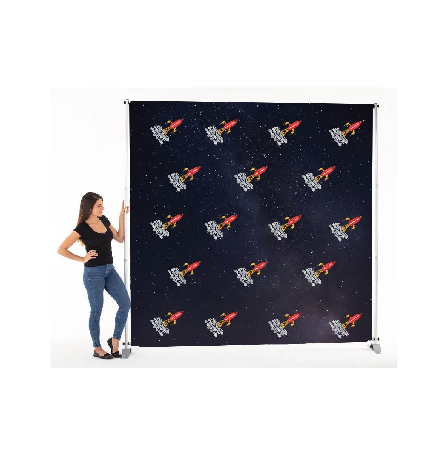 HassleFree™ 8' x 8' Adjustable Banner Stand