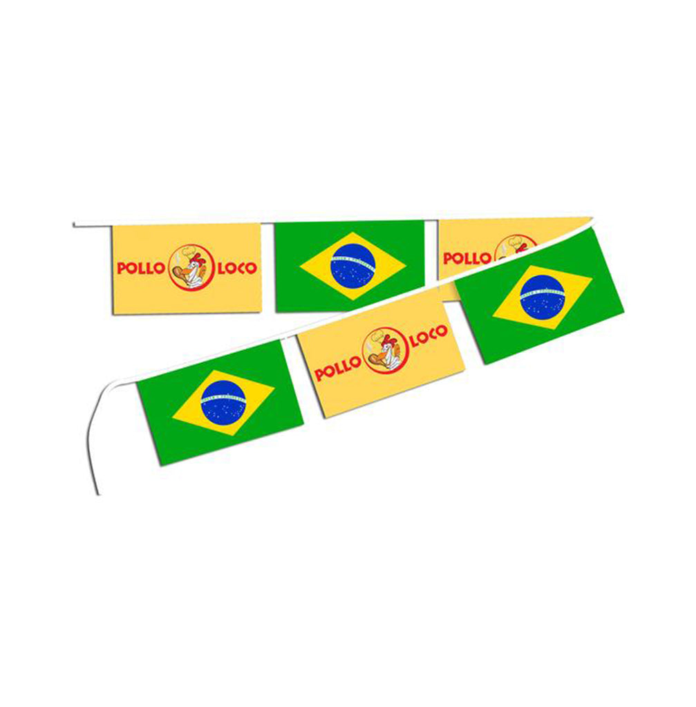 Rectangle Pennant String Flags