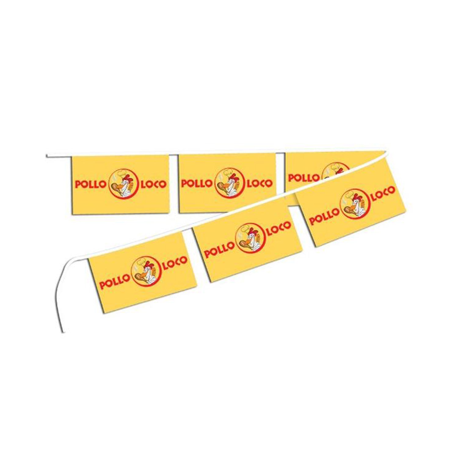Rectangle Pennant String Flags