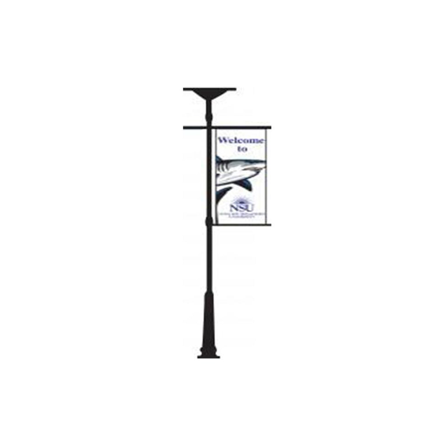 Street Pole Single Sided Replacement Banner 30" x 72"