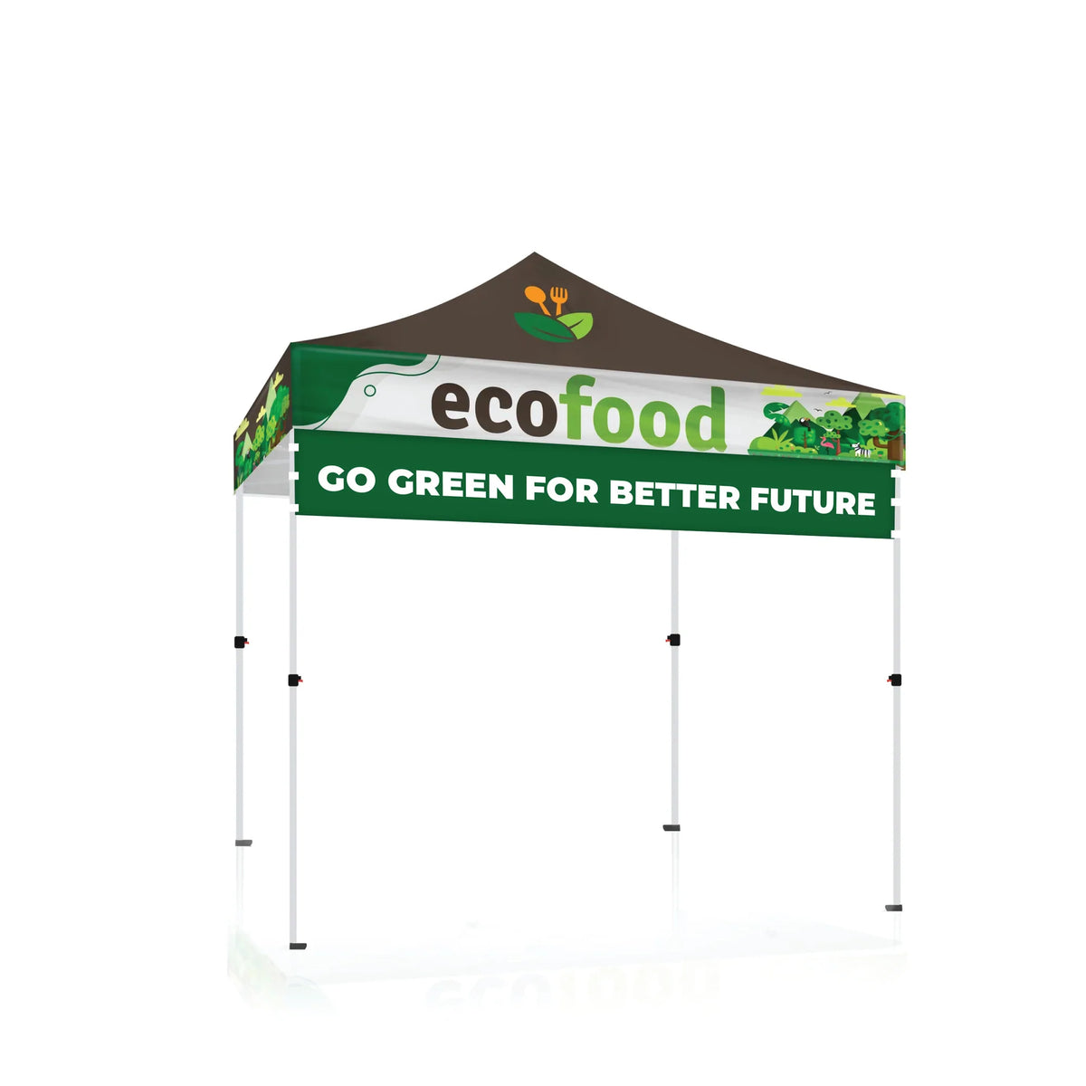 10x10 TENT VALANCE BANNER | Vu Line Direct. More Money in Your Rocket!