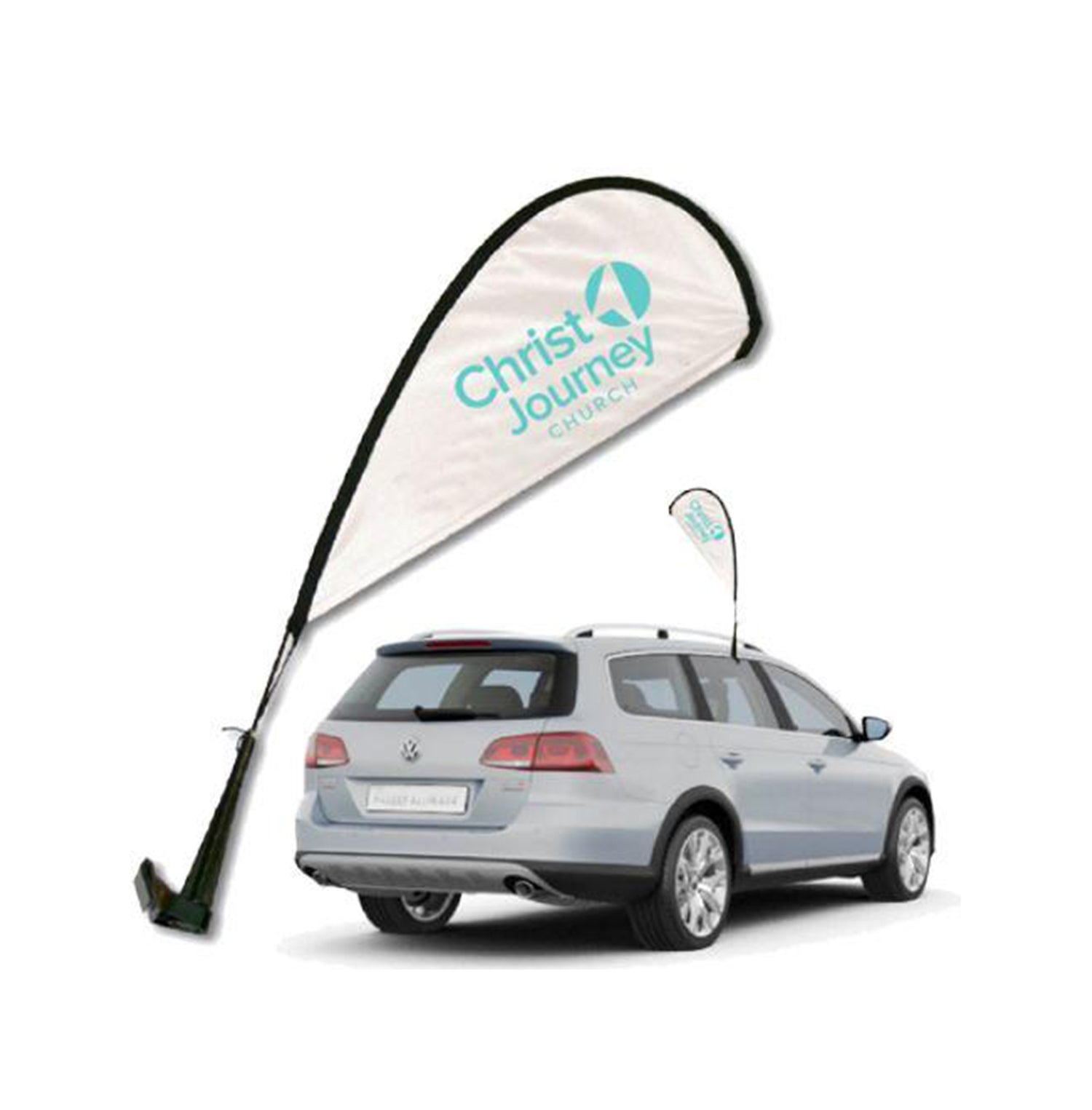 Wing Car Flags