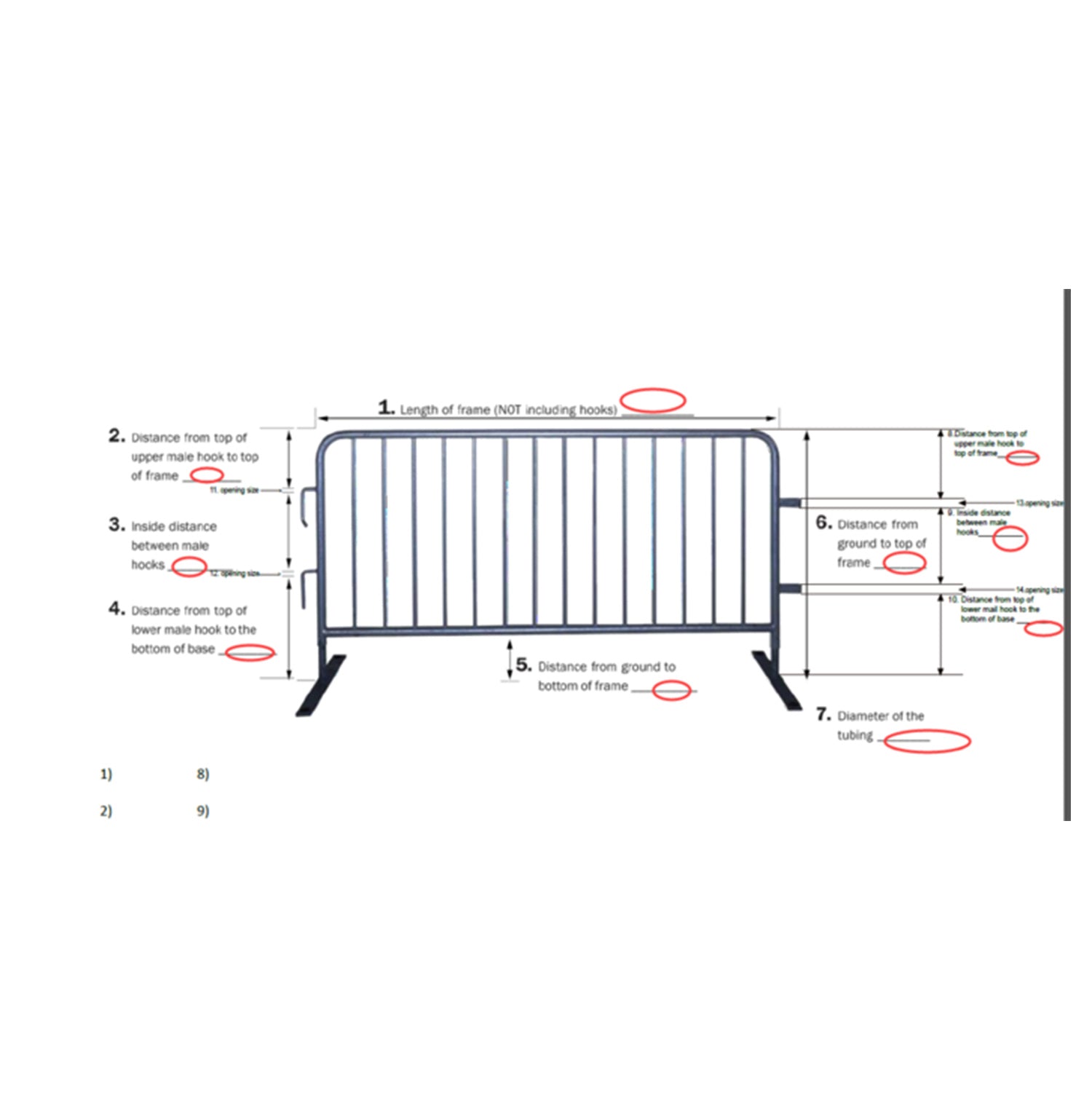 Barrier Covers w/ Double Sided Imprint