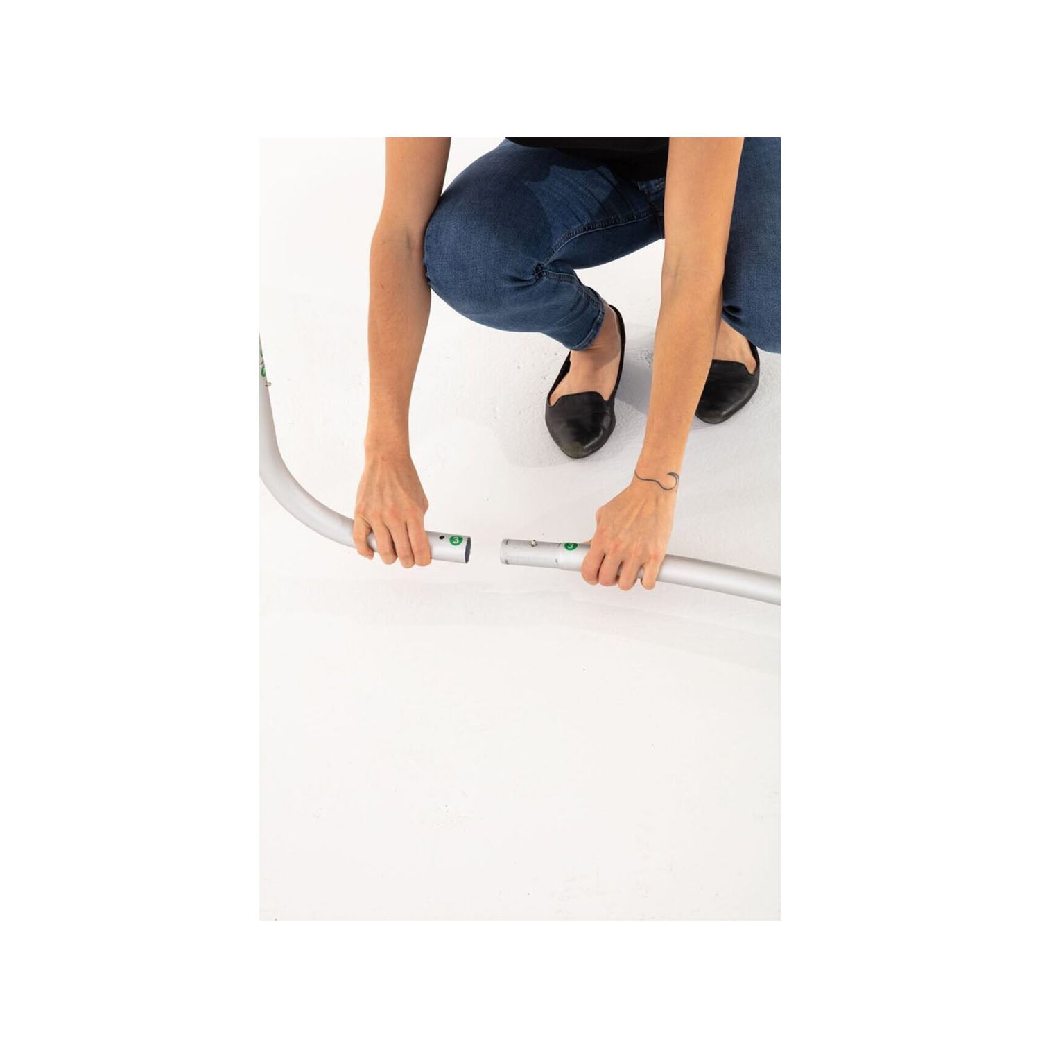 HassleFree™ 30"x80" Fabric Banner Stand w/ Double Sided Imprint