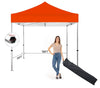 HASSLEFREE™ 10x10 Tent w/ Full Color Canopy and Back Wall