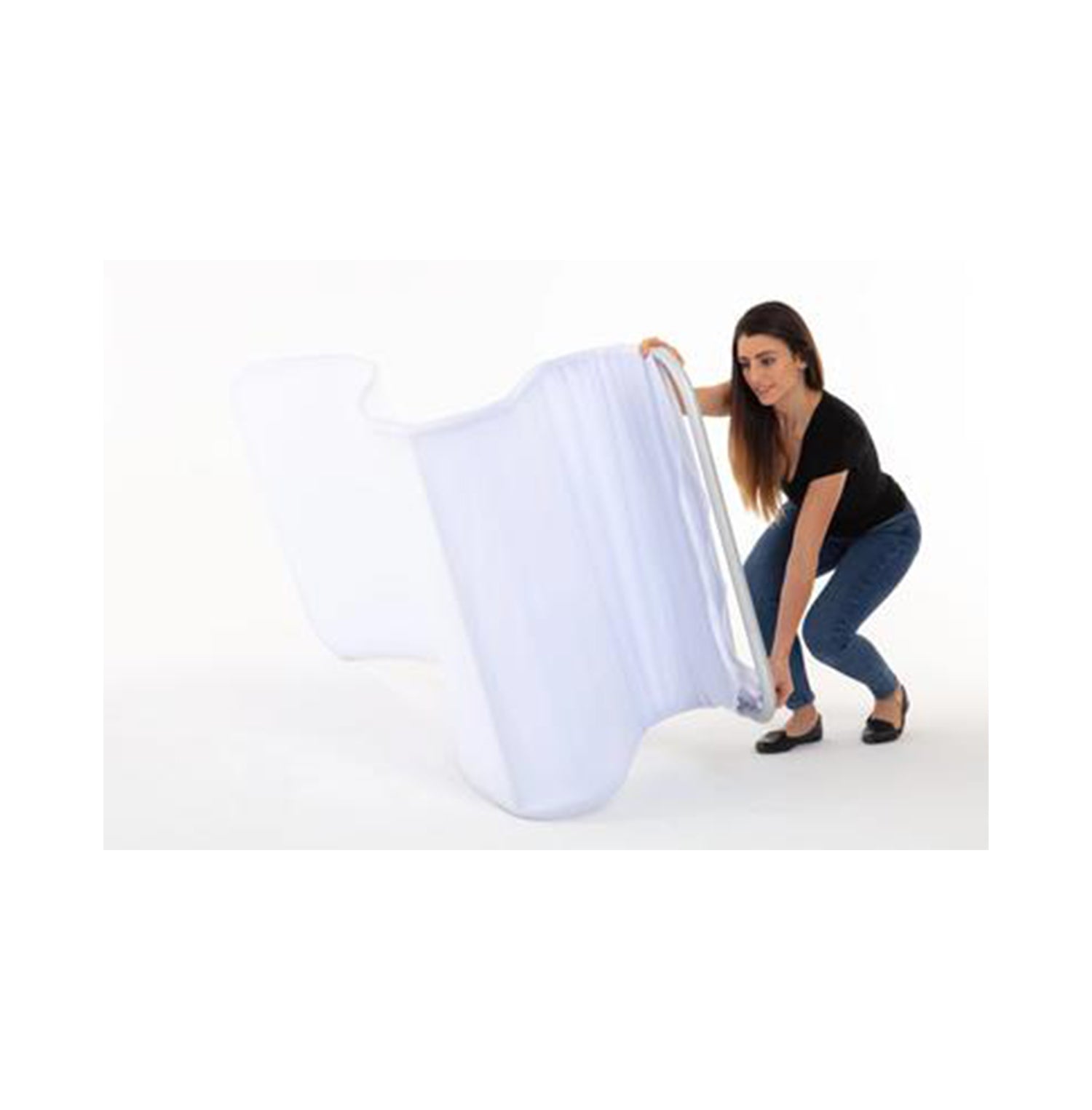 Cobra Shaped Tension Fabric Banner Stand